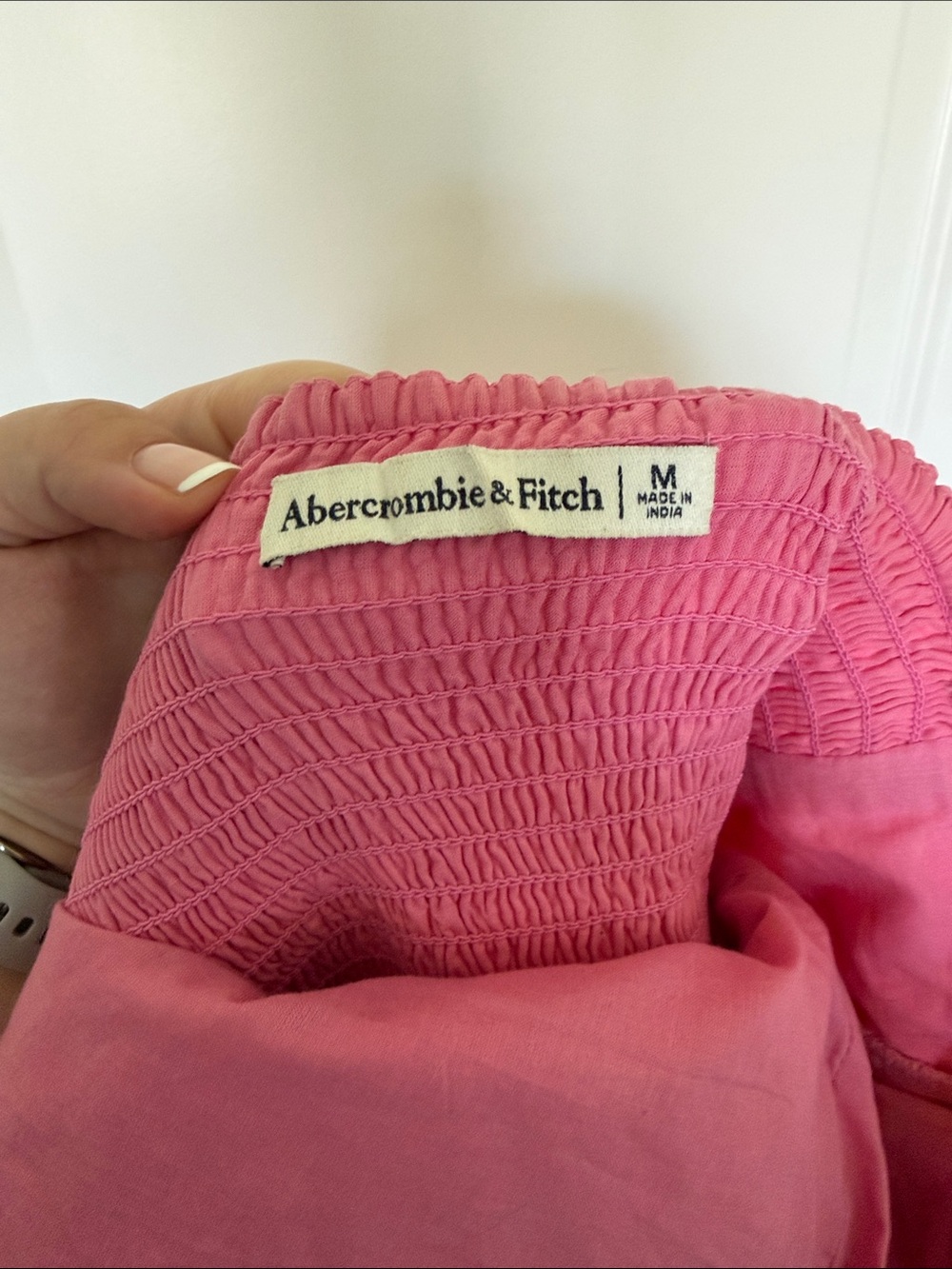 Abercrombie & Fitch Pink Floral Mini Dress - Picture 3 of 3